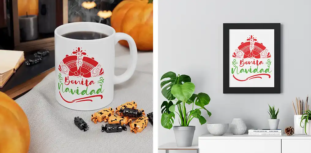Mockups de productos que se pueden crear con esta plantilla
