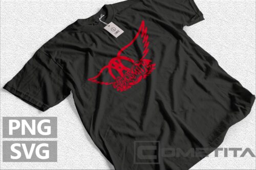 Plantilla Vector de Logo de Aerosmith Diagonal