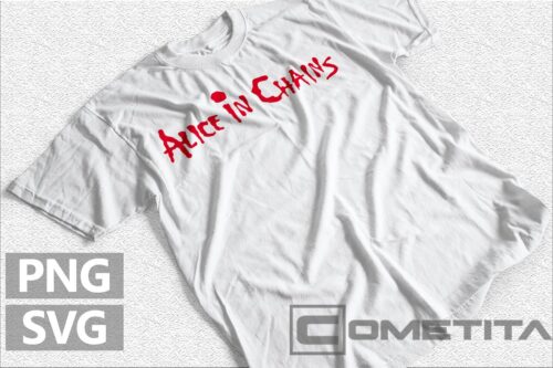 Plantilla Vector de Logo de Alice in Chains