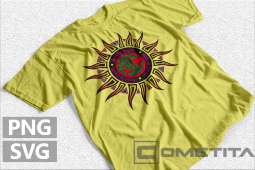 Plantilla Vector de Logo Sol de Alice in Chains