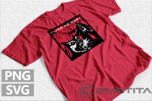 Plantilla Vector de Faith No More King for a Day