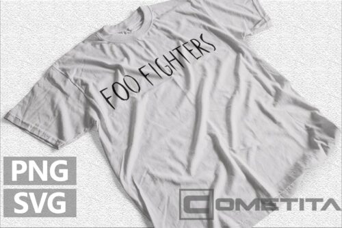 Plantilla Vector de Logo de Foo Fighters