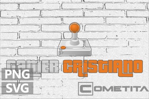 Gamer Cristiano – Gráfico Vector Para Sublimados