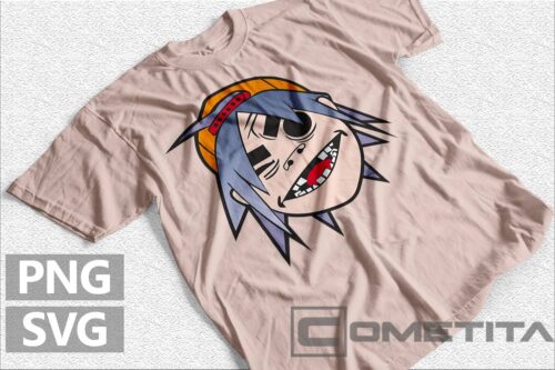 Plantilla Vector de Gorillaz 13