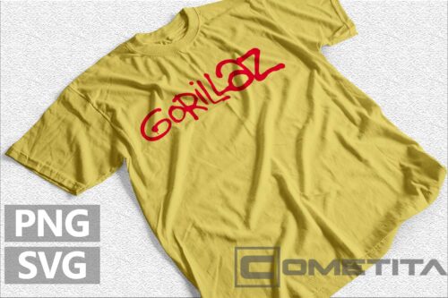 Plantilla Vector de Gorillaz 7