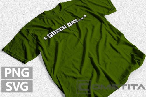 Plantilla Vector de Logo de Green Day Com