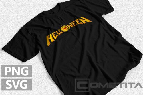 Plantilla Vector de Logo de Helloween