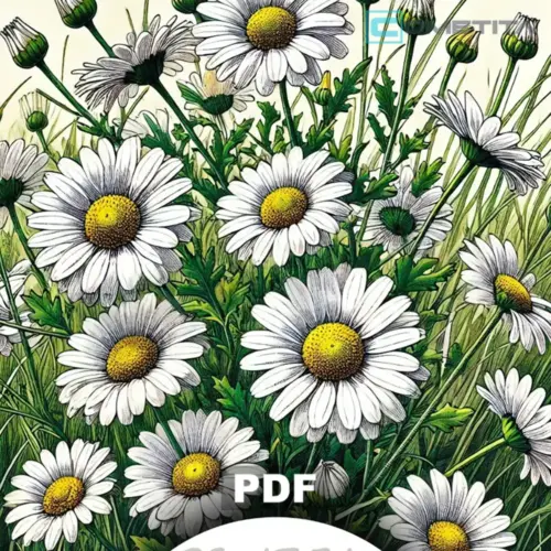 Hermosas Flores: Libro de Colorear para Todas las Edades