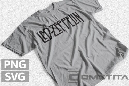 Plantilla Vector de Logo de Led Zeppelin