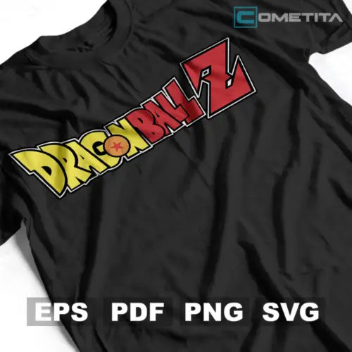 Plantilla Vector de Logo de Dragon Ball Z Para Imprimir, Sublimar y Cortar (EPS, SVG, PNG y PDF)