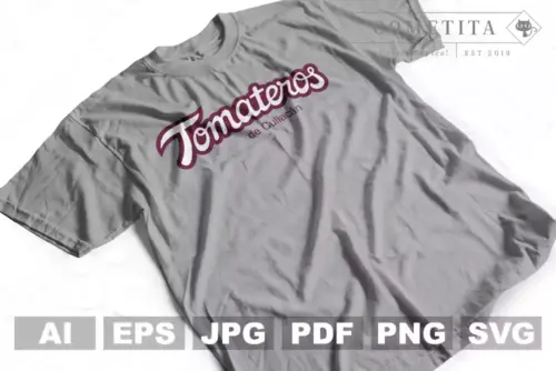 Plantilla Vector de Logo de Tomateros de Culiacán 2