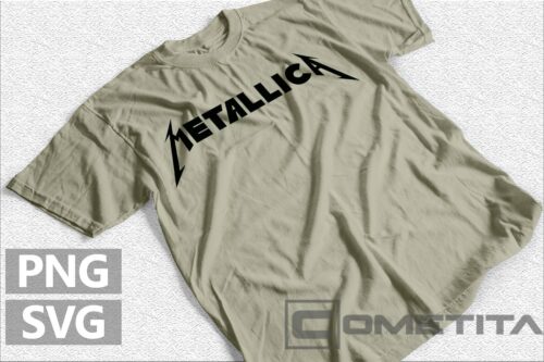 Plantilla Vector de Logo de Metallica Tradicional