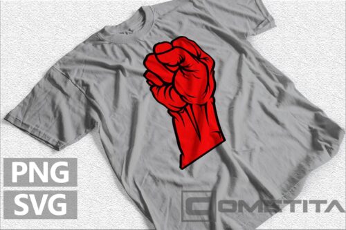 Plantilla Vector de Metallica St Anger Fist