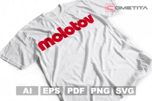 Plantilla de Logo de Molotov Para Imprimir y Sublimar (AI, EPS, SVG, PNG y PDF)