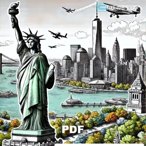 Paisajes Estadounidenses: Libro de Colorear para Todas las Edades
