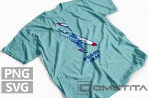 Plantilla Vector de Pearl Jam Bombardero