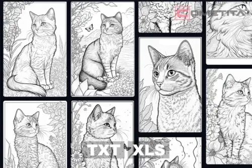193 Prompts Para Crear Libros de Colorear en Midjourney