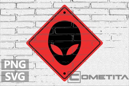 Rostro Alien – Gráfico Vector Para Sublimados