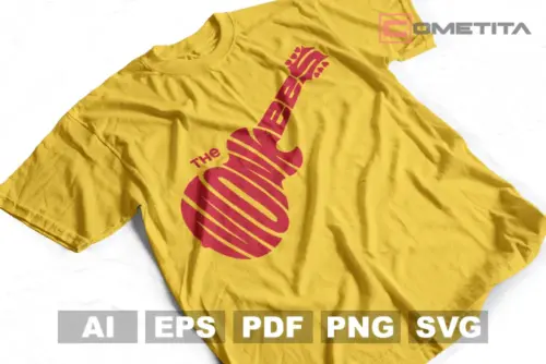 Plantilla de Logo de The Monkees Para Imprimir y Sublimar (AI, EPS, SVG, PNG y PDF)