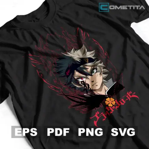 Asta de Black Clover 2 — Vector Anime Para Imprimir, Sublimar y Más