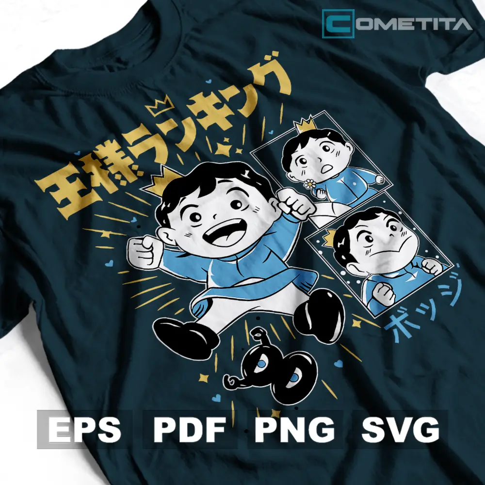 Bojji de Ranking of Kings 2 — Vector Anime Para Imprimir, Sublimar y Más