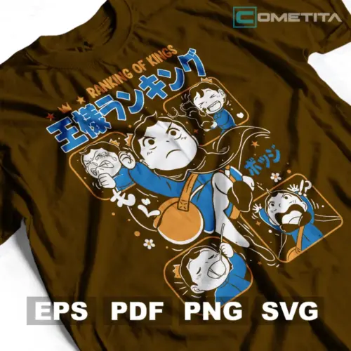 Bojji de Ranking of Kings — Vector Anime Para Imprimir, Sublimar y Más