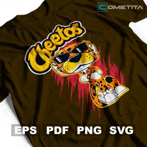 Vector Funko Chester Cheetah de Cheetos — Vector Para Imprimir, Sublimar, Estampar y Más (EPS, PDF, PNG y SVG)