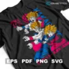 Dragon Ball Z Kakarot — Vector Anime Para Imprimir, Sublimar, Estampar y Más (EPS, PDF, PNG y SVG)