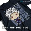 Gohan de Dragon Ball — Vector Funko Para Imprimir, Sublimar, Estampar y Más (EPS, PDF, PNG y SVG)