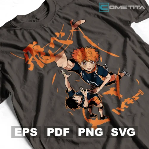 Haikyu!! — Vector Anime Para Imprimir, Sublimar, Estampar y Más (EPS, PDF, PNG y SVG)