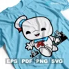 Hombre de Malvavisco de Cazafantasmas — Vector Funko Para Imprimir, Sublimar, Estampar y Más (EPS, PDF, PNG y SVG)
