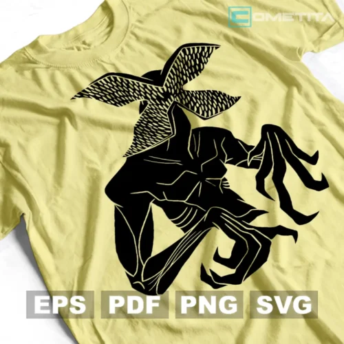 Demogorgon de Stranger Things — Vector Para Imprimir, Sublimar, Estampar y Más (EPS, PDF, PNG y SVG)