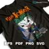 The Joker DC Super Villains — Vector Funko Para Imprimir, Sublimar, Estampar y Más (EPS, PDF, PNG y SVG)