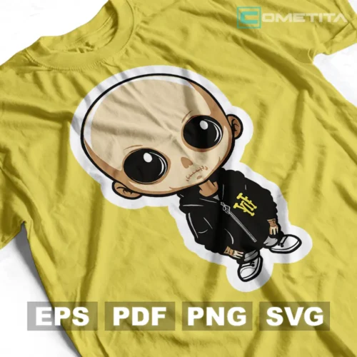 Muñeco Zombie — Vector de Halloween Para Imprimir, Sublimar, Estampar y Más (EPS, PDF, PNG y SVG)