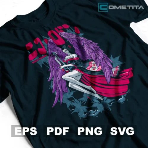 Nico Robin Devil Child de One Piece — Vector Anime Para Imprimir, Sublimar, Estampar y Más (EPS, PDF, PNG y SVG)