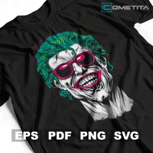 The Joker de DC Comics — Vector Funko Para Imprimir, Sublimar, Estampar y Más (EPS, PDF, PNG y SVG)