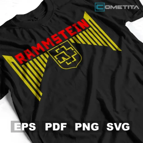 Logo de Rammstein 2 — Vector Musical para imprimir, sublimar, estampar y más (EPS, PDF, PNG y SVG)
