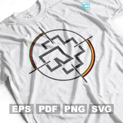 Logo de Rammstein 4 — Vector Musical para imprimir, sublimar, estampar y más (EPS, PDF, PNG y SVG)