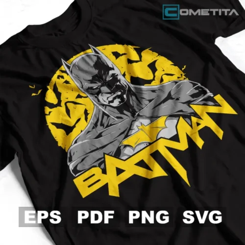 Batman The Dark Knight — Vector Para Imprimir, Sublimar, Estampar y Más (EPS, PDF, PNG y SVG)