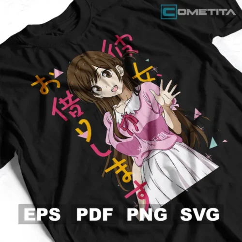 Chizuru Ichinose — Vector Anime Para Imprimir, Sublimar, Estampar y Más (EPS, PDF, PNG y SVG)