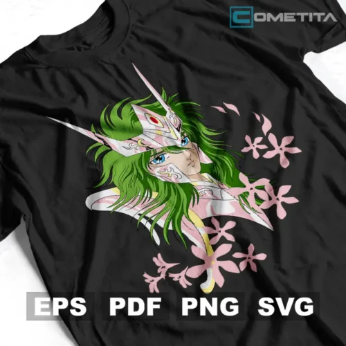 Armadura Divina de Andromeda de Saint Seiya — Vector Anime Para Imprimir, Sublimar, Estampar y Más (EPS, PDF, PNG y SVG)