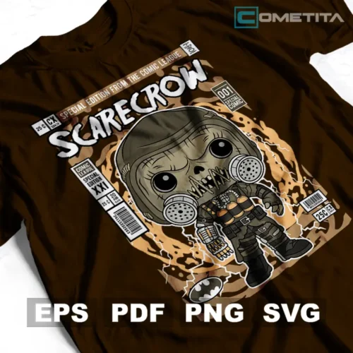 Batman Scarecrow — Vector de DC Comics Para Imprimir, Sublimar, Estampar y Más (EPS, PDF, PNG y SVG)