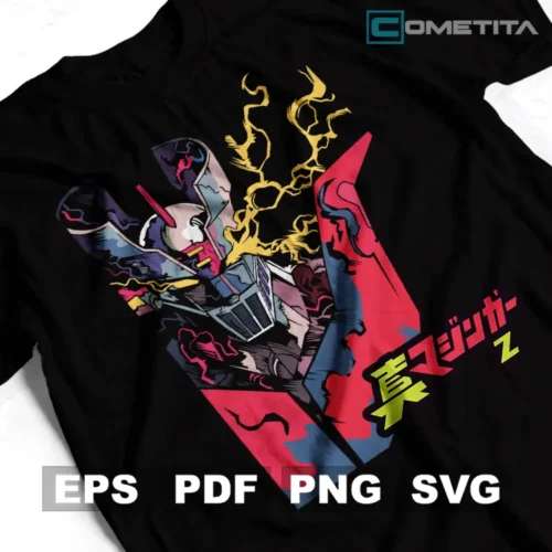Mazinger Z 3 — Vector Anime Para Imprimir, Sublimar, Estampar y Más (EPS, PDF, PNG y SVG)