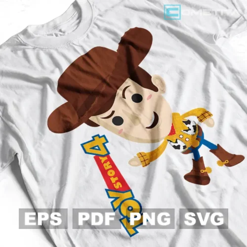 Woody de Toy Story — Vector de Disney para imprimir, sublimar, estampar y más (EPS, PDF, PNG y SVG)